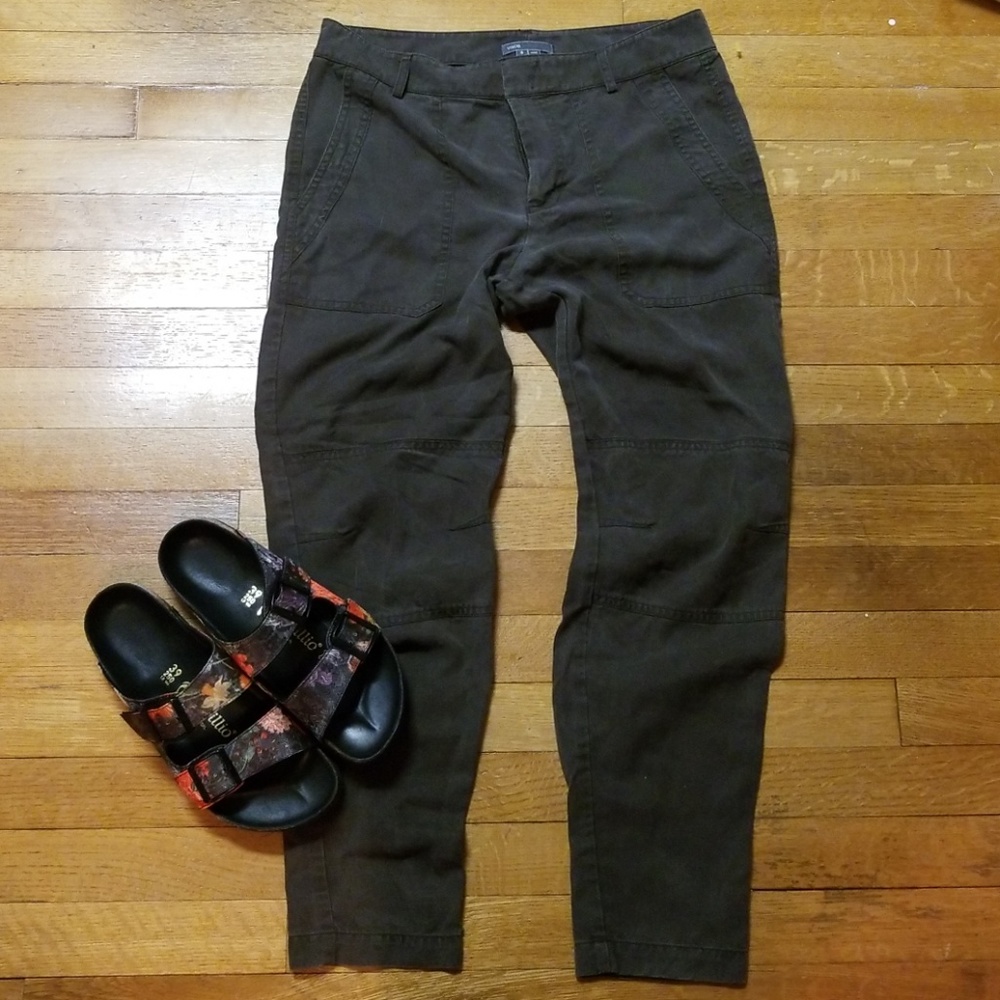Olive Green Vince Pants